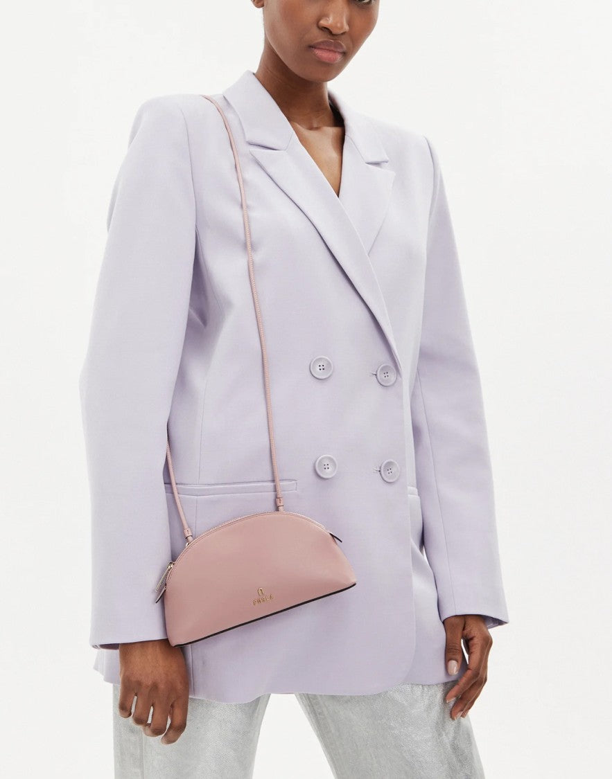 Furla Camelia Logo Plaque Mini Crossbody Bag