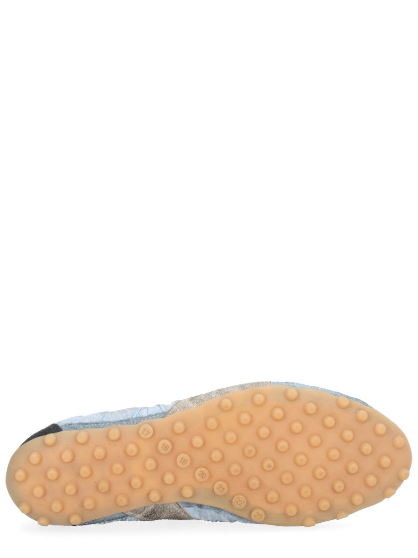 Maison Margiela Light Blue Sprinters Suede Sneakers