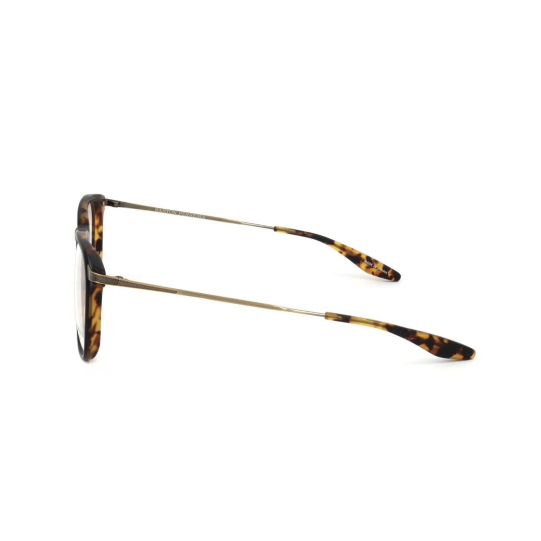 Barton Perreira Bp5274 541Hr Rectangular Tortoiseshell Eyeglasses With Metallic Temples