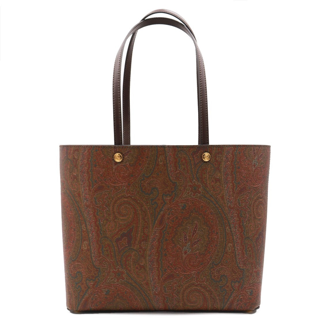 Etro Brown Patterned Tote Bag