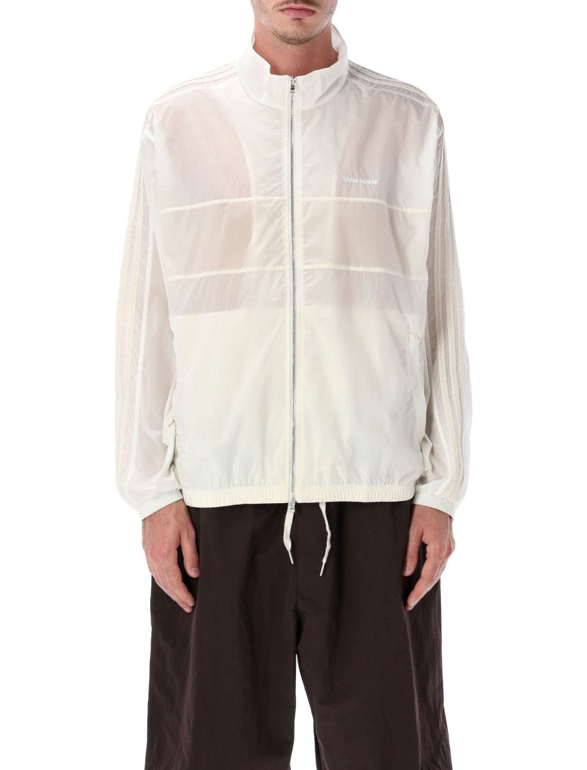 Adidas By Wales Bonner White Lightweight Three Stripes Track Jacket