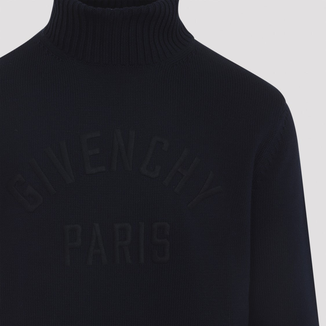 Givenchy Dark Navy Blue Cotton Pullover
