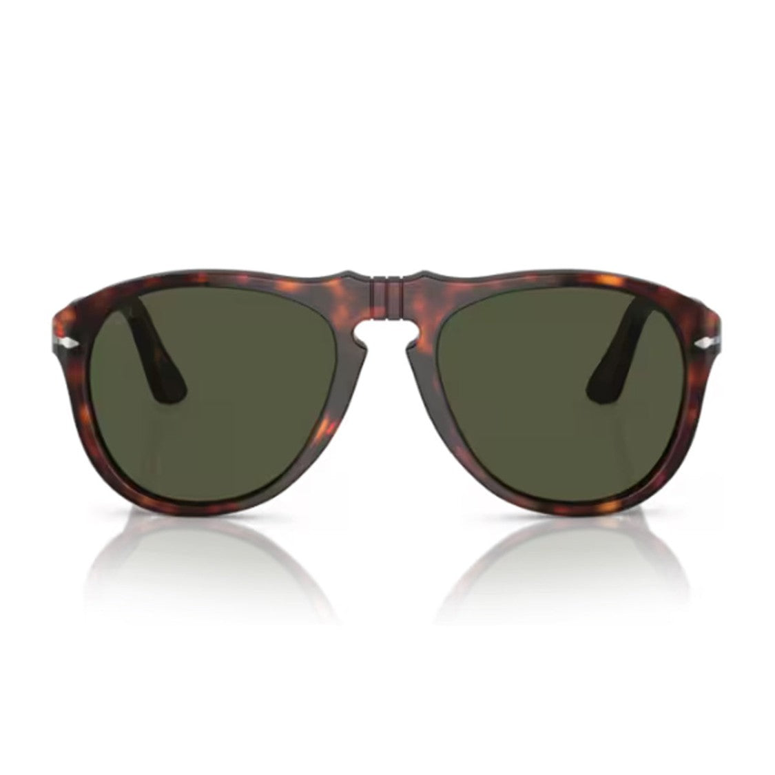 Persol Havana Po0649 Acetate Aviator Sunglasses