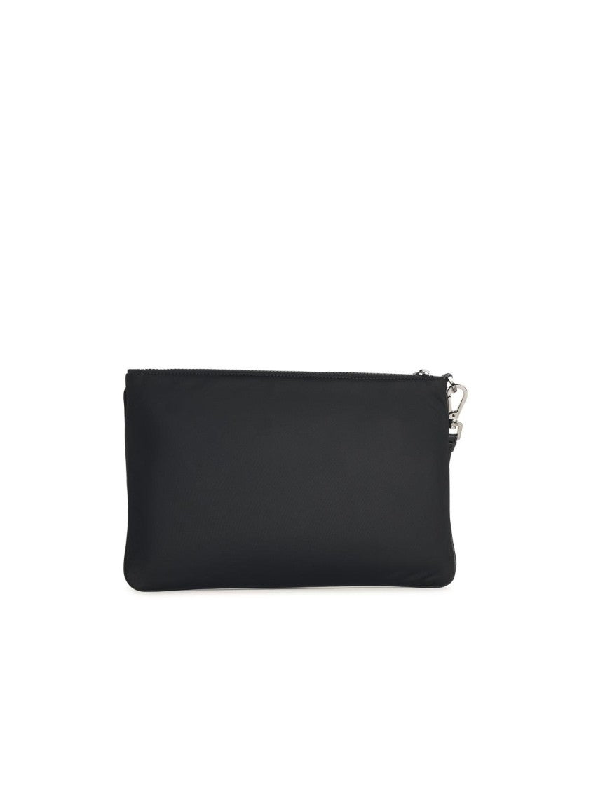 Dolce & Gabbana Black Nylon Beauty Pouch