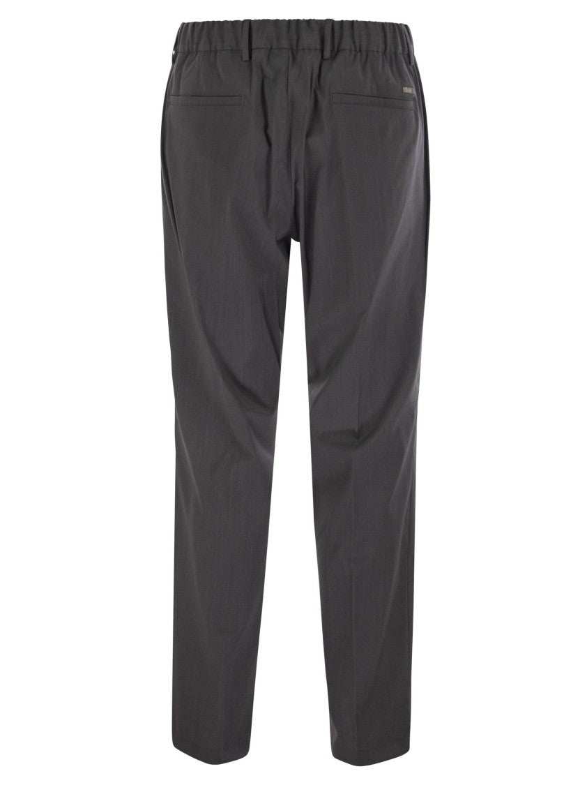 Herno Technical Wool Trousers
