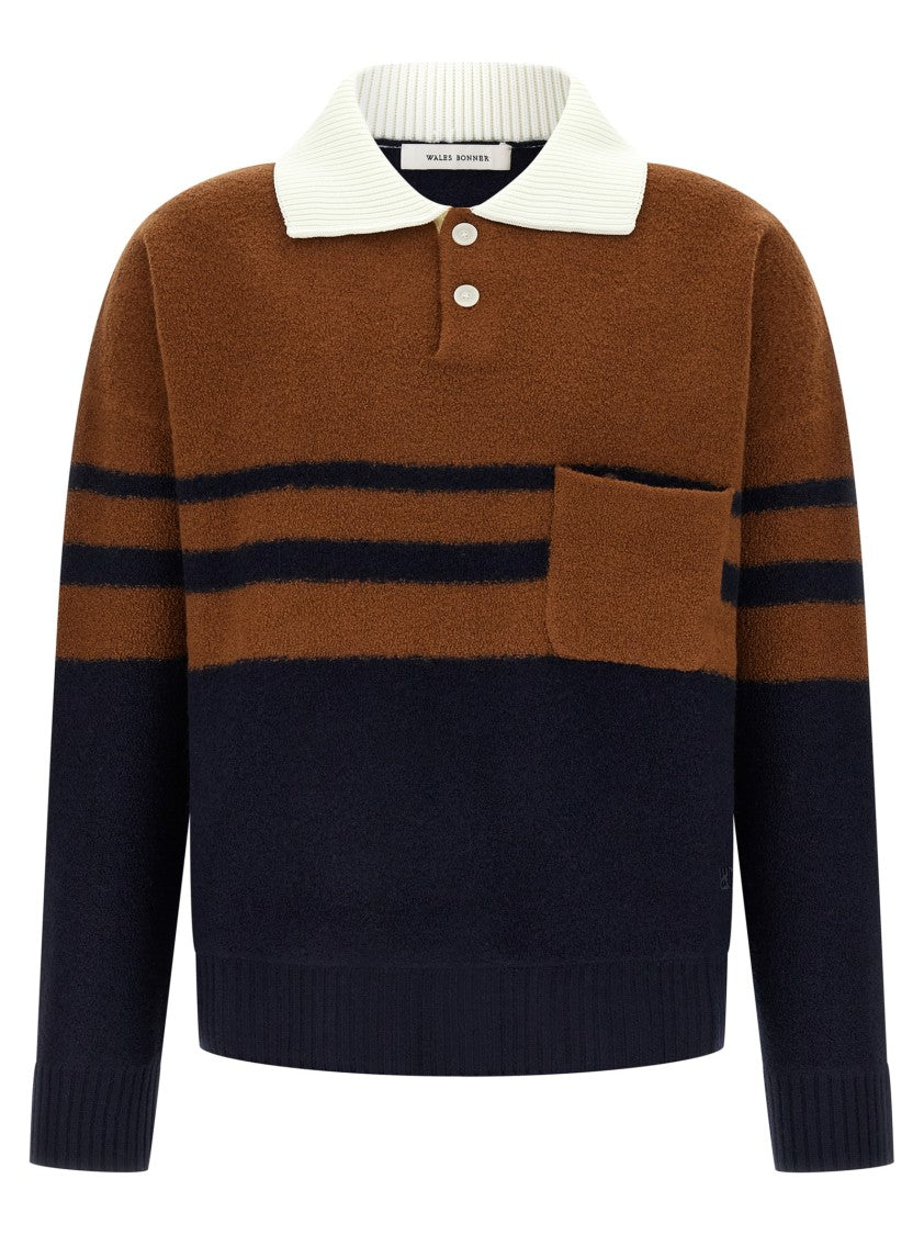 Wales Bonner Calm' Polo Shirt