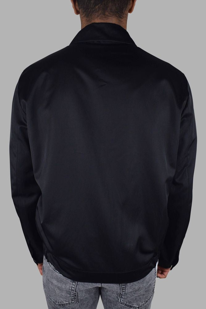 Dsquared2 Classic Black Jacket With Raised Logo