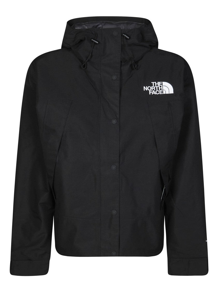The North Face Cropped Hooded Embroidered Logo Jacket