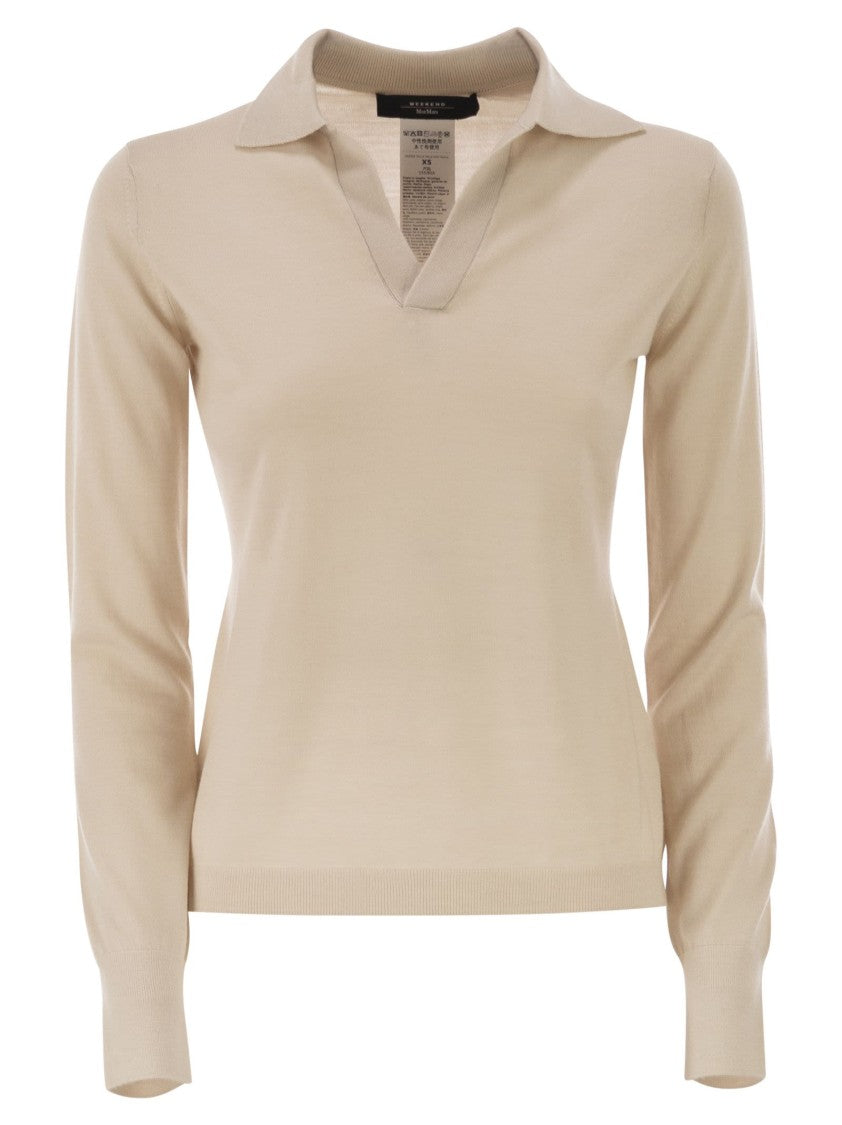 Max Mara Cappa - Wool And Cashmere Polo Shirt