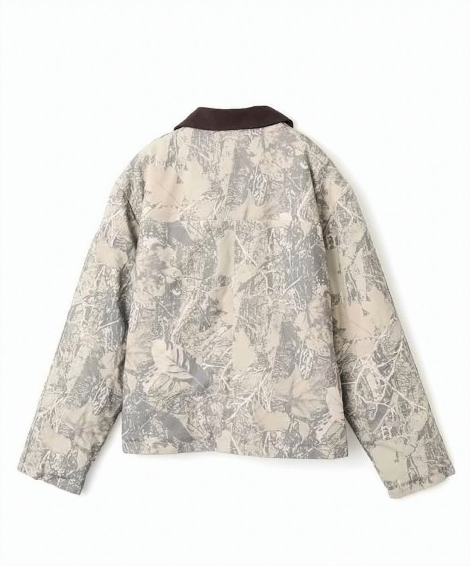 Adidas Abstract Camouflage Jacket With Full Front Zipper