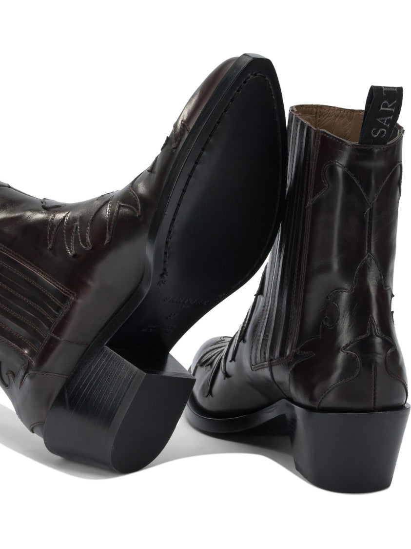 Sartore "Postiano" Ankle Boots 45 Mm