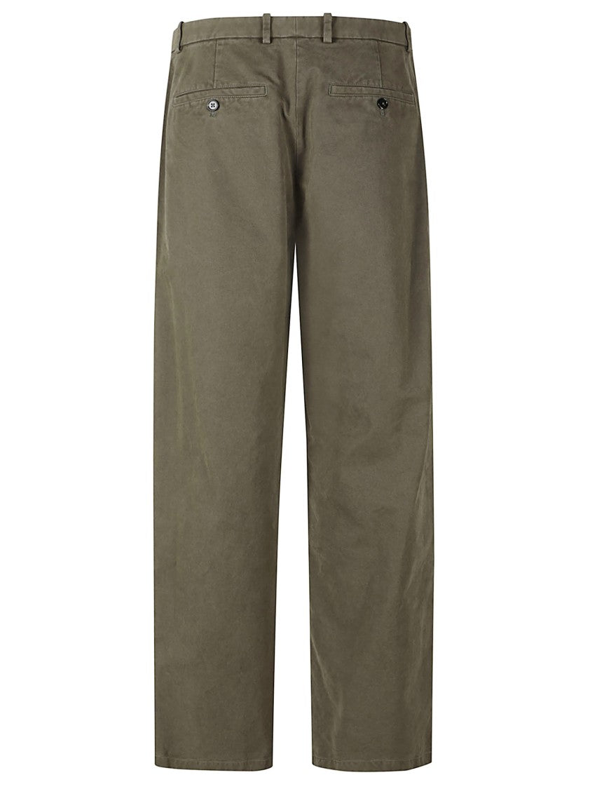 Jil Sander Straight-Leg Trousers With Minimalist Design And Back Welt Pockets