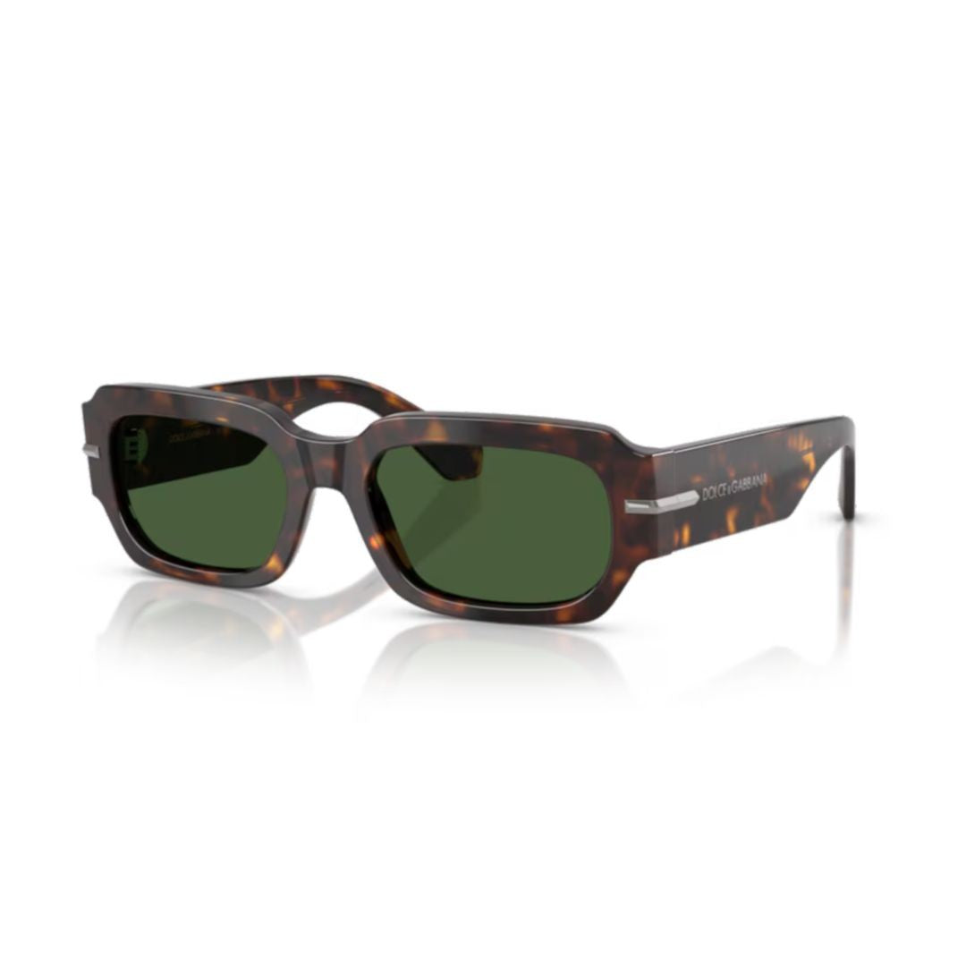 Dolce & Gabbana 0Dg4485 Rectangular Tortoiseshell Acetate Sunglasses