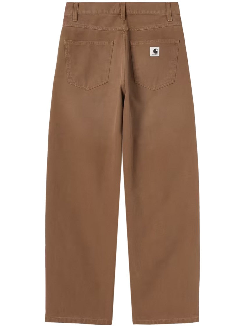 Carhartt Wip W' Brandon Pant Five-Pocket Wide-Leg Trousers