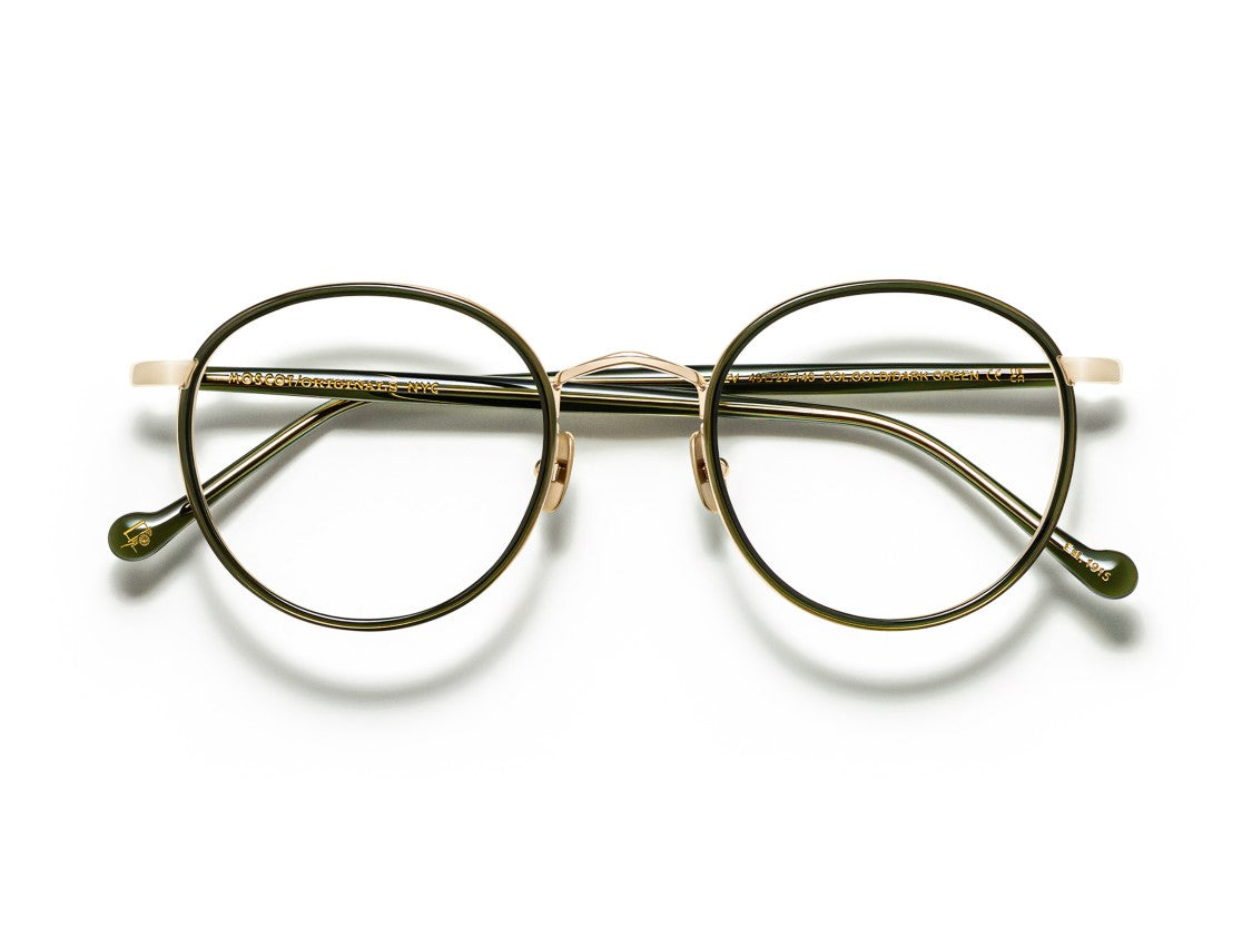 Moscot Green Or-Zev2-O Round Eyeglasses