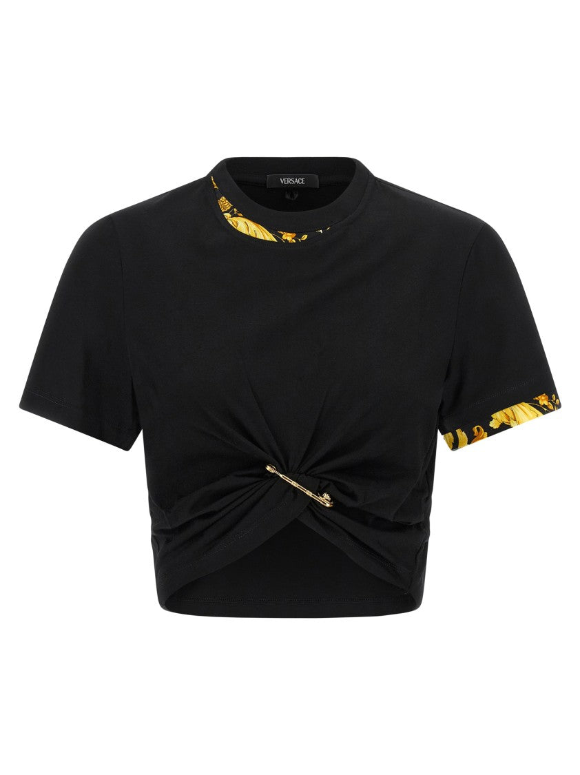 Versace 'Barocco' Double Layer T-Shirt