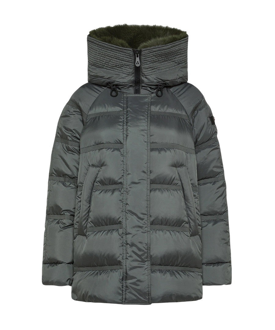 Peuterey Medium-Length Puffer Jacket Side Zips