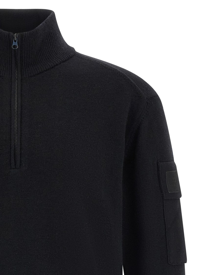 C.P. Company Half Zip Sweater