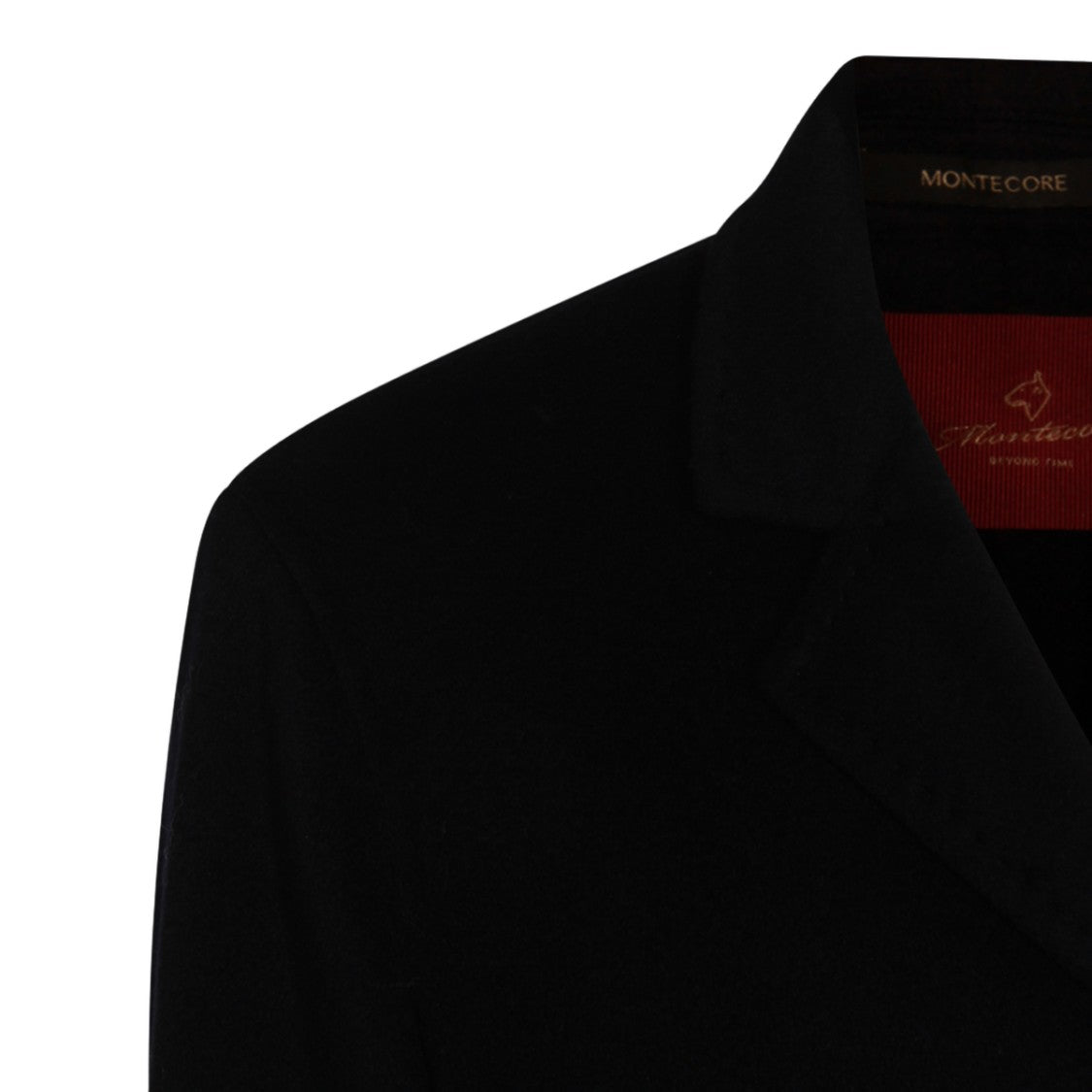 Montecore Classic Long Coat With Notched Collar