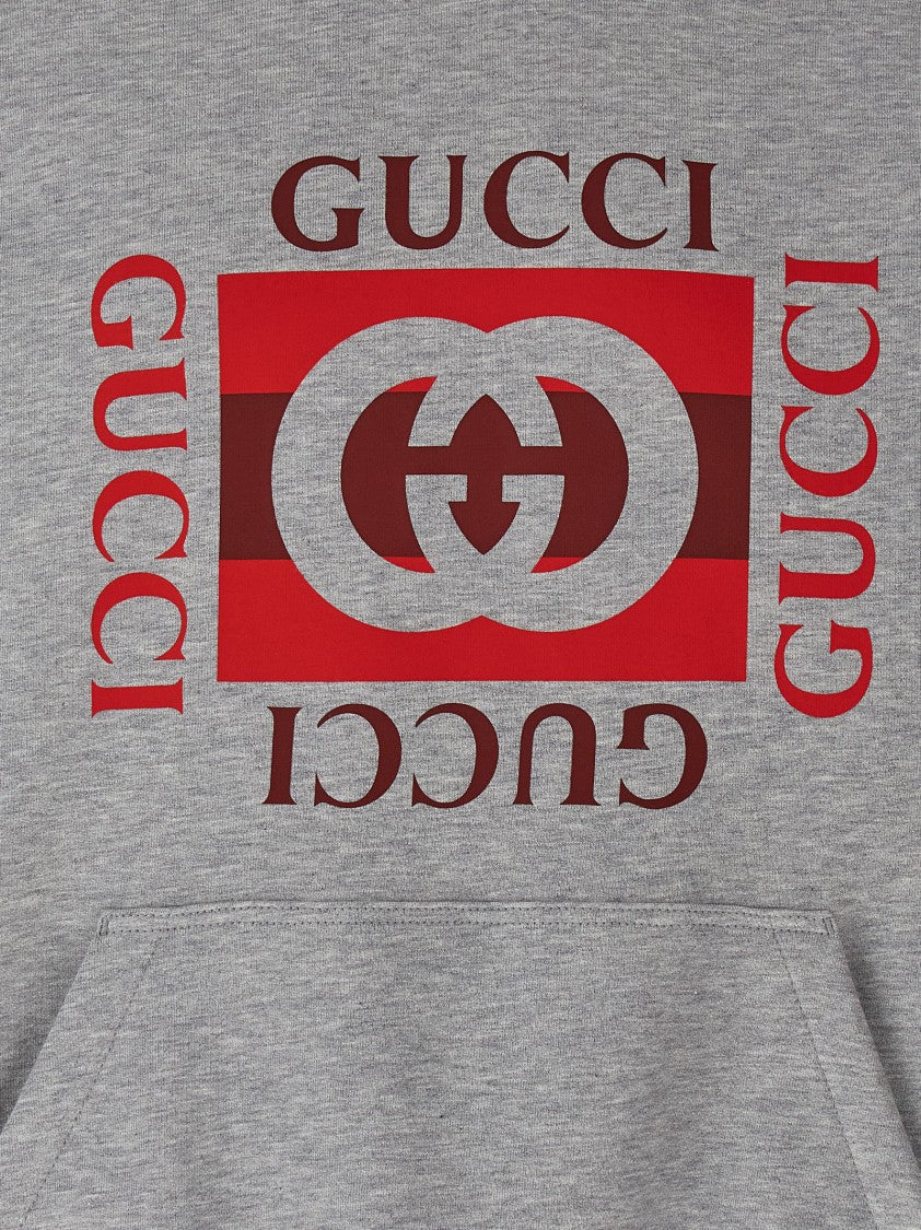 Gucci Cross Gg' Print Hoodie
