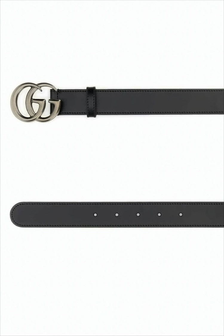 Gucci Leather Belt With Double-G Buckle