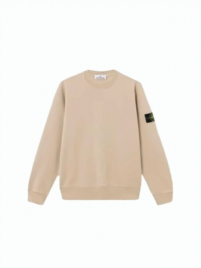 Stone Island Long-Sleeve Sweatshirt With Distinctive Patch Logo