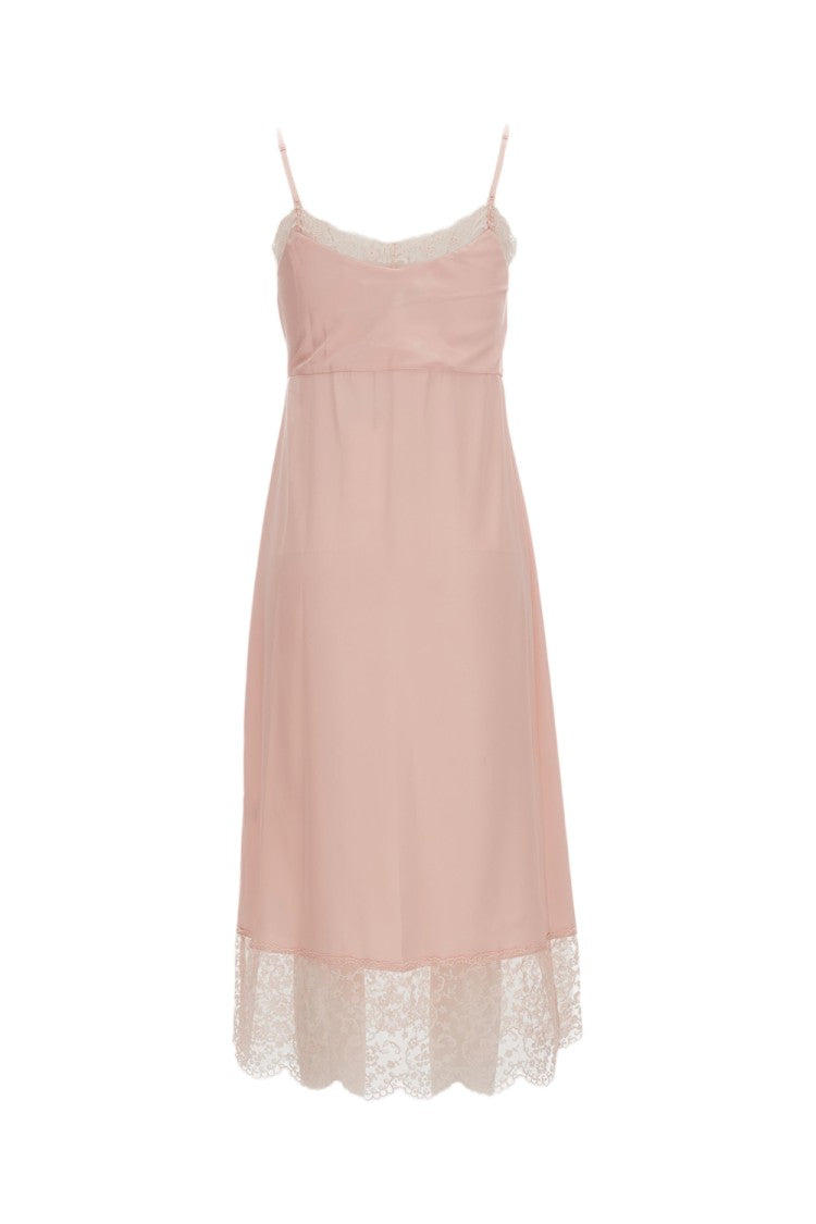 Simone Rocha Lace Trim Slip Dress