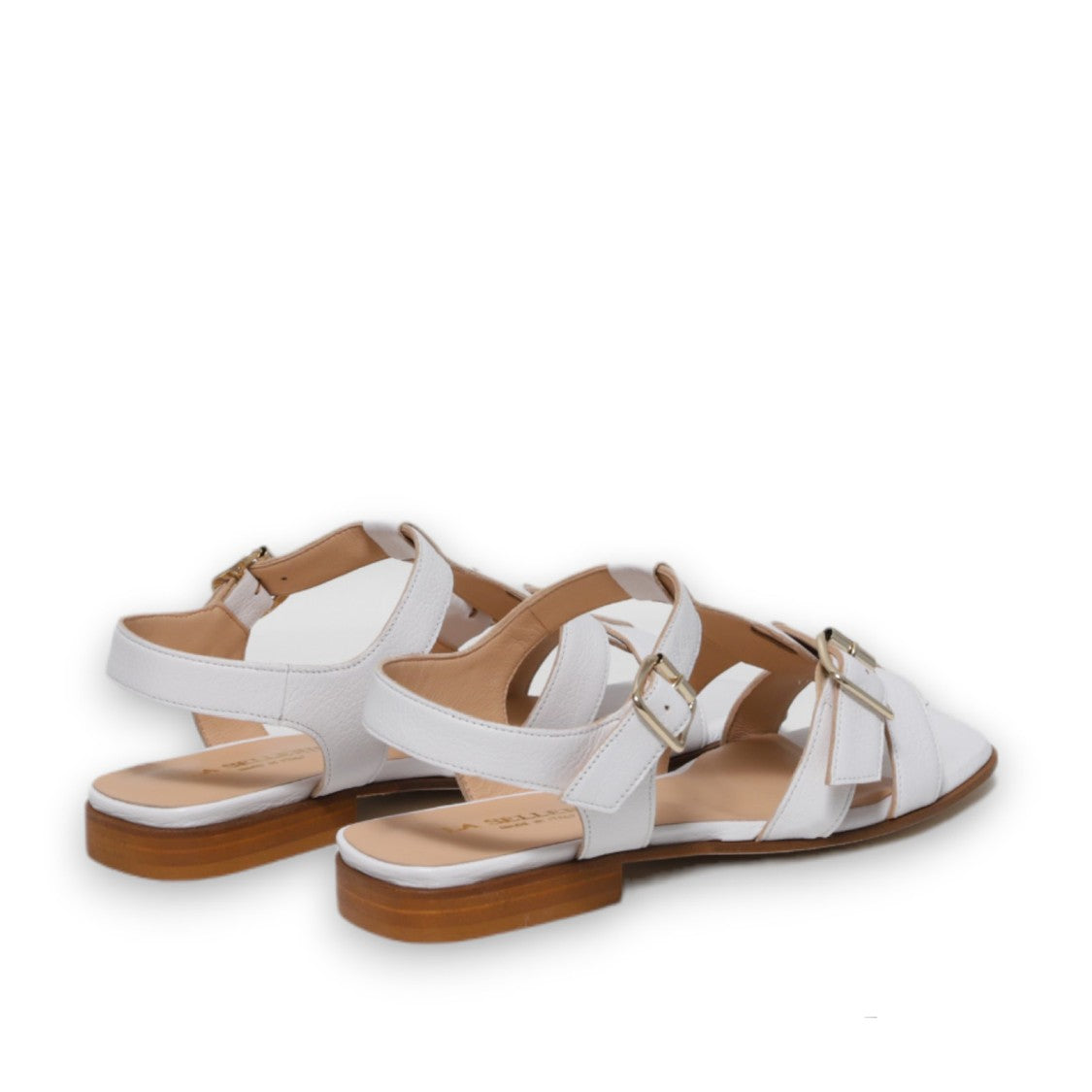 La Sellerie Sandals With Three Wide Straps