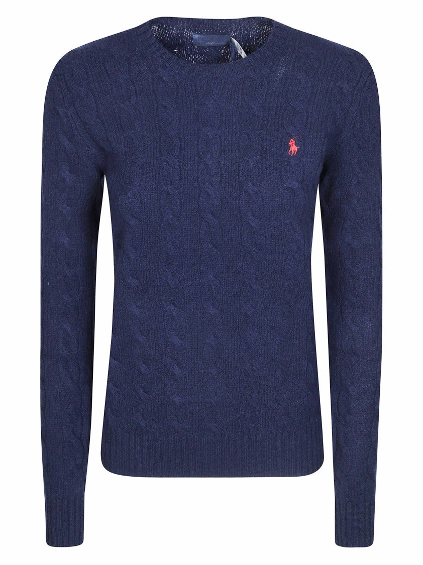 Polo Ralph Lauren Long Sleeve-Pullover Cable Knit Logo Sweater