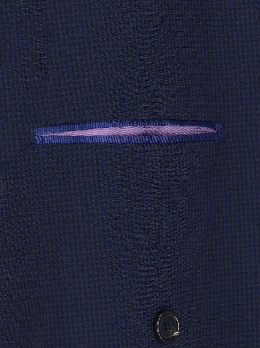 Paul Smith Double-Breasted Blazer – Navy Blue