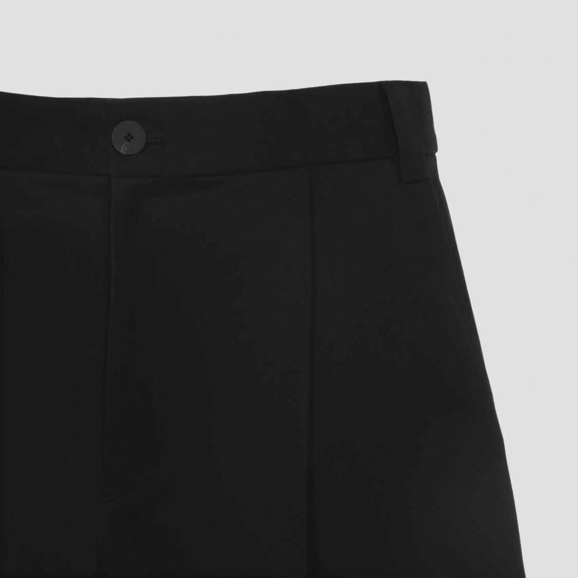 Studio Nicholson Sorte Black Cotton Pants