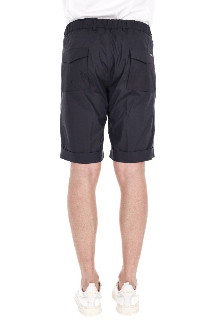 Herno Superlight Cotton Jogger Bermuda