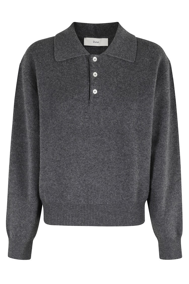 Dunst Cashmere Collared Sweater