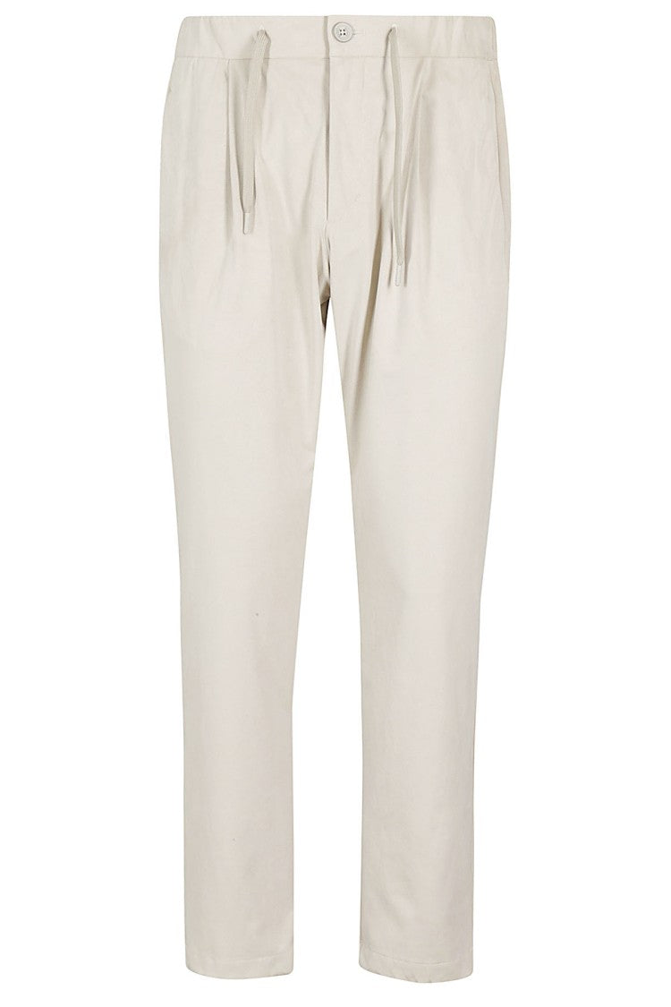 Herno Ice-Colored Suede Effect Pants