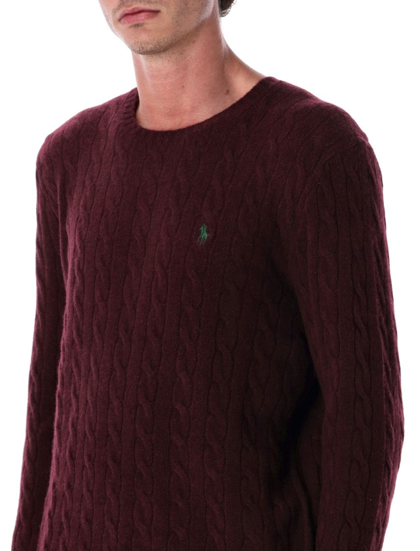 Polo Ralph Lauren Polo Wool-Cashmere Cable-Knit Jumper