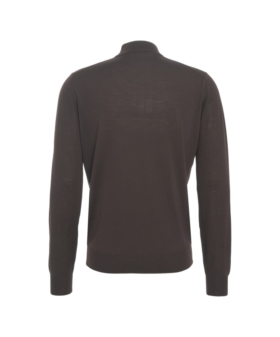 Gender High Neck Knit Sweater