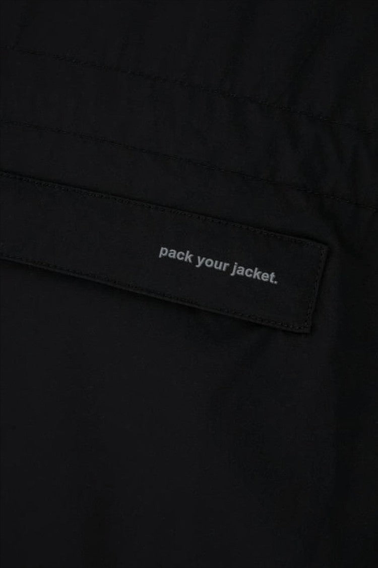 Moncler Hooded Black Polyamide Cape