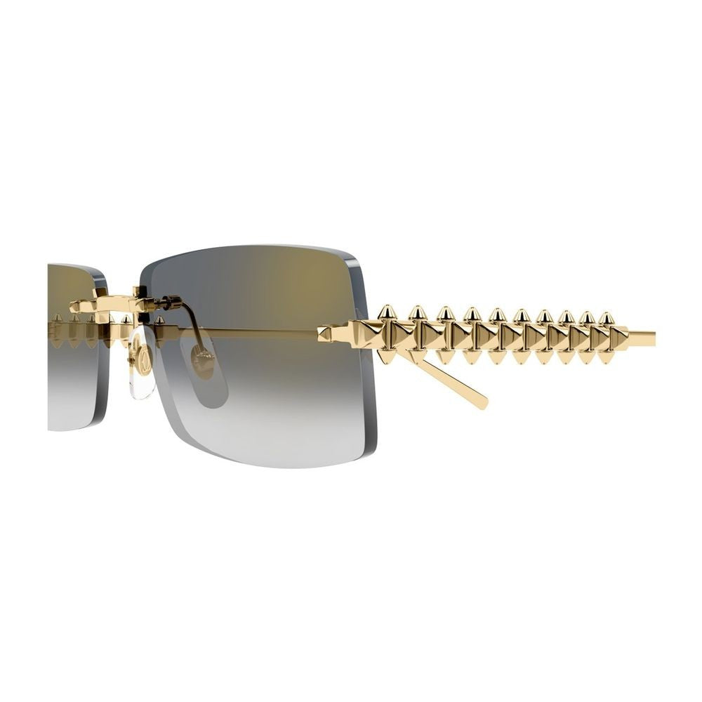 Cartier Ct0604s Clash De Rectangular Rimless Sunglasses