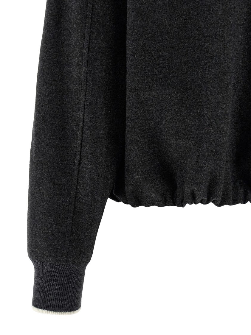 Brunello Cucinelli Heraldic Coat Of Arms Sweatshirt