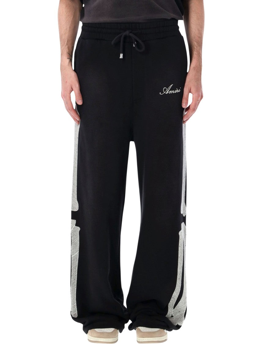 Amiri Bones Skeleton Design Relaxed Sweatpants