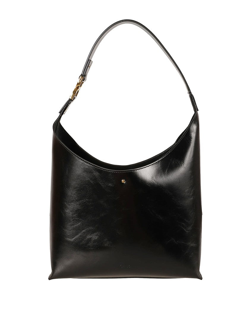 Chloé Small Hobo Bag In Shiny Calfskin