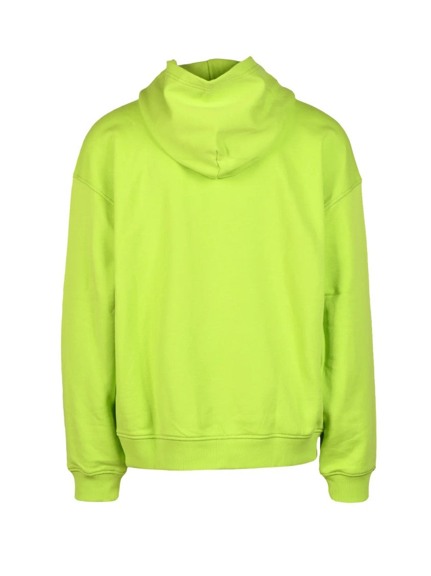 Diesel Green Shock Neon Cotton Sweatshirt