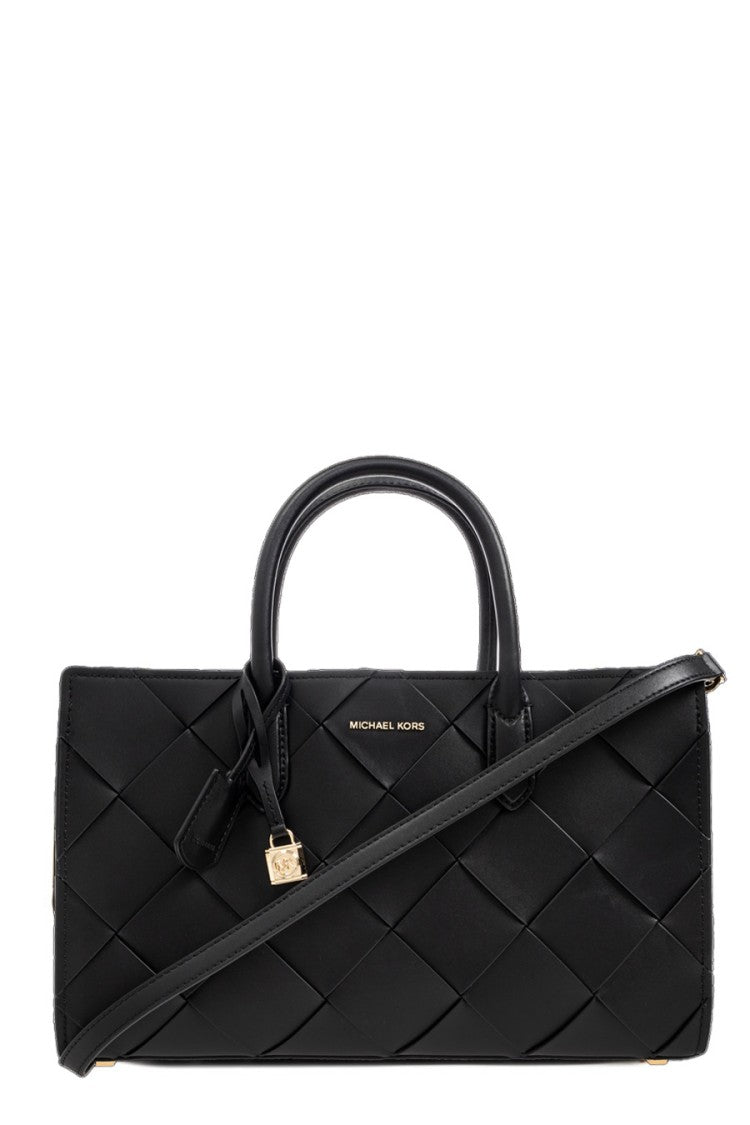 Michael Kors Quilted Leather Handbag With Structured Silhouette