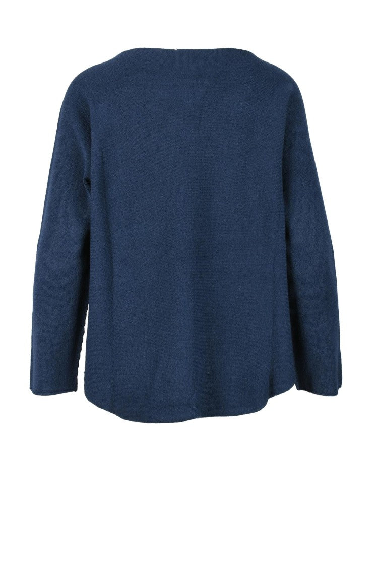 Spadalonga Blue Classic Crewneck Sweater