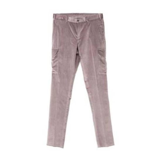 Pt Torino Tailored Straight Pants With Mid-Rise Waist