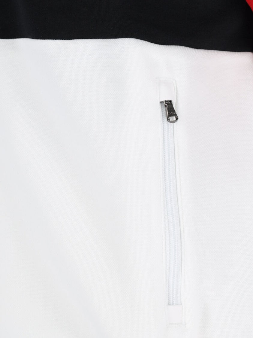 Polo Ralph Lauren Logo Zip Sweatshirt – White