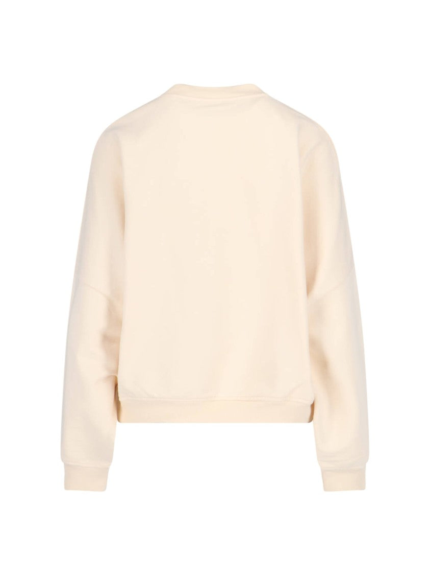 Marni Logo Crewneck Sweatshirt – Ivory