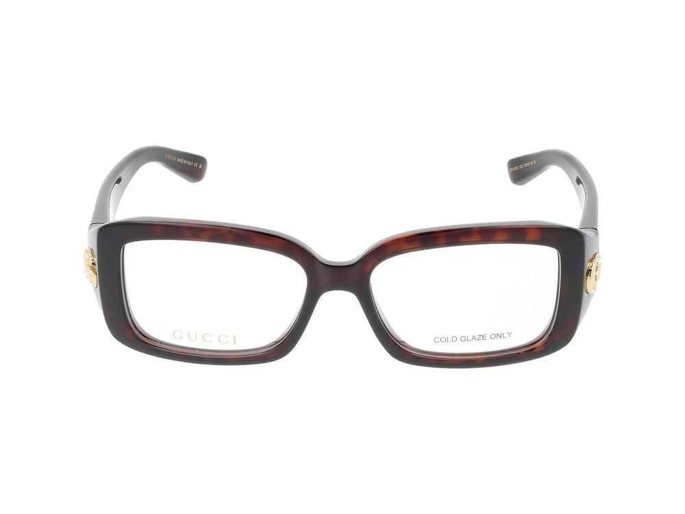 Gucci Eyeglasses Gg1406o 002 Havana Havana Transparent 53/16/130