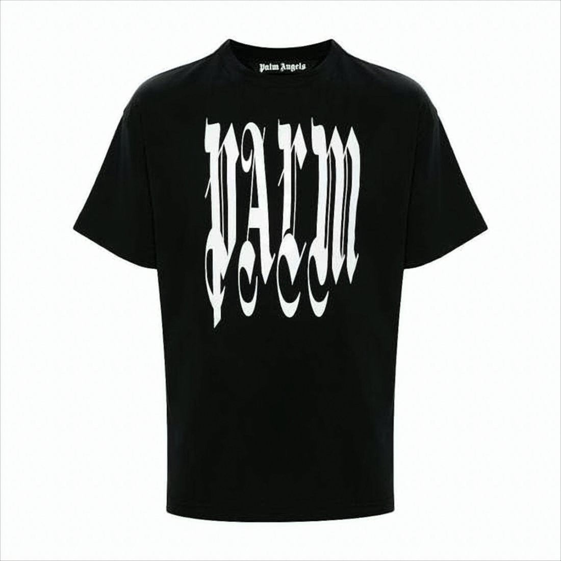 Palm Angels Relaxed Fit Graphic Print  T-Shirt