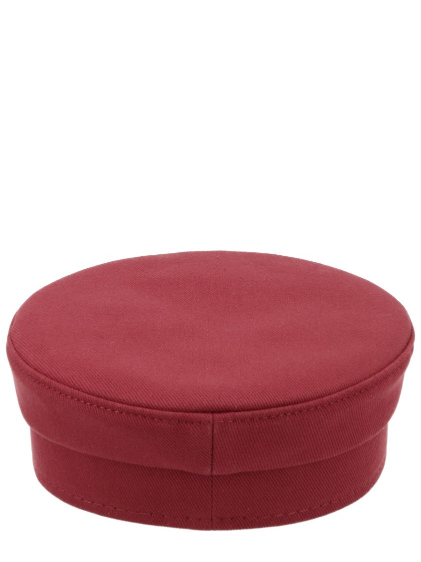 Ruslan Baginskiy Red Structured Cotton Visor Cap